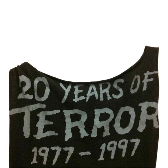 MISFITS Vintage 20 Years of Terror 1977 1997 Tank Top T Shirt Tee Medium RARE - Picture 4 of 11